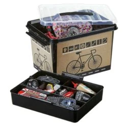 Boîte De Rangement Q-line Vélo 22 Litres -Komar || Wenko || Amadeus Soldes Magasin ab1a0ea7ee024c32bfd952f01267f3b1