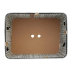 2x Panier Lessive Bambou Rectangulaire -Komar || Wenko || Amadeus Soldes Magasin ab93c04779ac48888af4468089297cec