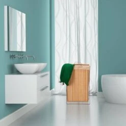 Panier à Linge En Bambou 40 L -Komar || Wenko || Amadeus Soldes Magasin abe75de869454a57ac945a7a3478d65d