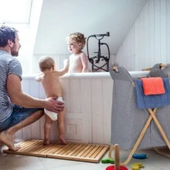 Panier à Linge Avec Structure En Bambou -Komar || Wenko || Amadeus Soldes Magasin ac38f3a3dbad42629b9c12ff24e7fd66