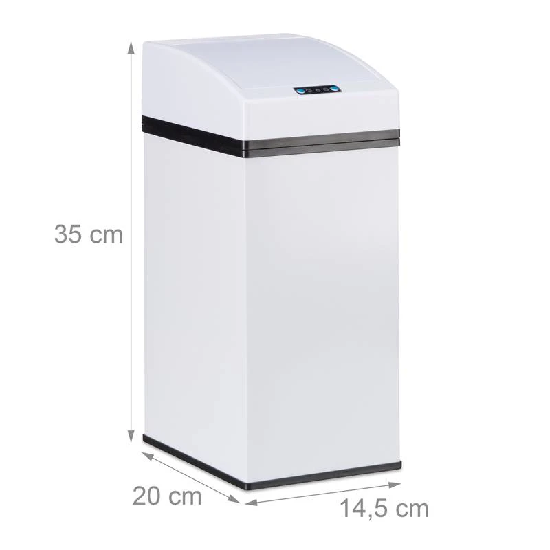 Poubelle Capteur, Couvercle Automatique 6 Poubelle Capteur, Couvercle Automatique – Image 4