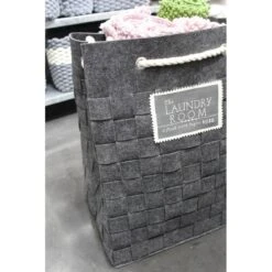 Sac à Linge Gris En Feutrine Souple -Komar || Wenko || Amadeus Soldes Magasin ad335f036b2642e3a98723150629e23f