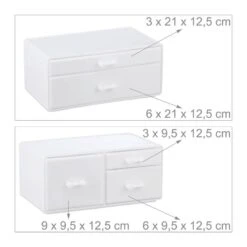 Organisateur Cosmétique 21 Compartiments -Komar || Wenko || Amadeus Soldes Magasin adafaee4de0f4acfa6e18f5d1992ed3e