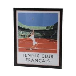 Amadeus Affiche Tennis Club Français 40x50 Cm