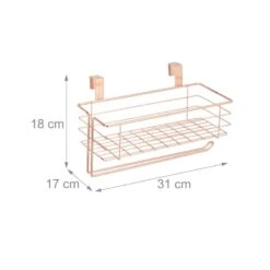 3x Paniers Suspension Avec Porte-rouleau -Komar || Wenko || Amadeus Soldes Magasin af60cd0657ab4a919ab0cf166c12c182 1