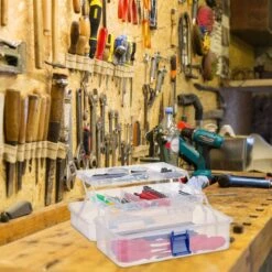 Boîtes En Plastique Poignée Bleue -Komar || Wenko || Amadeus Soldes Magasin afc7cbd0194a4f92912c10f0f70d4f73