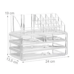 1x Organisateur Cosmétiques 4 Tiroirs -Komar || Wenko || Amadeus Soldes Magasin afffb30513e54b3d993b5c7ef371044e