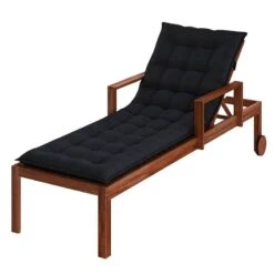 Coussin Pour Chaise Longue Garden Basic -Komar || Wenko || Amadeus Soldes Magasin auflage fuer gartenliege garden basic webstoff schwarz 5131680