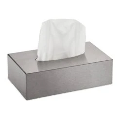 Boîte à Mouchoirs En Acier Inoxydable