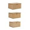 Lot De 3 Paniers De Rangement En Bambou -Komar || Wenko || Amadeus Soldes Magasin b0e60f2bcaac40da929be39ca29ac410