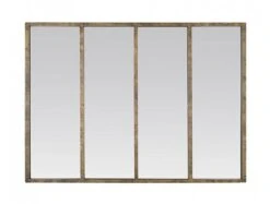 Miroir Atelier Verrière 90x120 Laiton