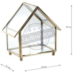 Coffret à Bijoux En Laiton Et Verre -Komar || Wenko || Amadeus Soldes Magasin b1c9657885e34a2f96309b990acee973