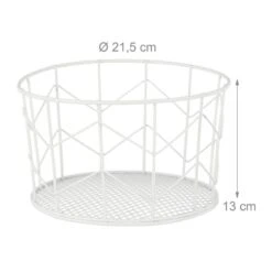 Corbeille Fil De Fer -Komar || Wenko || Amadeus Soldes Magasin b27c9dcc67fd4a57a97ae3e16966fb6a