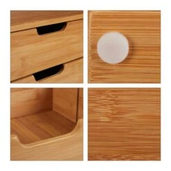 Boîte De Rangement Organiseur Bambou -Komar || Wenko || Amadeus Soldes Magasin b2f987bcf3484a738077fa3e9ae30ebf