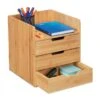 Organiseur De Bureau Bambou 3 Tiroirs -Komar || Wenko || Amadeus Soldes Magasin b373d91ac2e140e5ac9911b165a3ac69