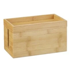 Boîte à Câbles En Bambou Nature