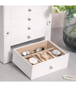 Coffre à Bijoux Avec 6 Niveaux - H32 Cm -Komar || Wenko || Amadeus Soldes Magasin b51b2ee08ba54ce3899a464c63f05f54