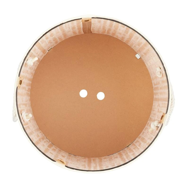 1x Panier à Linge Bambou Rond Blanc 18 1x Panier à Linge Bambou Rond Blanc – Image 16