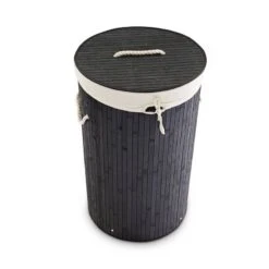 Lot De 12 Paniers à Linge Bambou Ronds -Komar || Wenko || Amadeus Soldes Magasin b6fd35798553452383ee67fb10a1ae1a