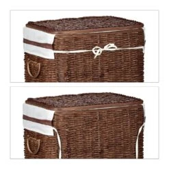 Panier à Linge Lot De 2 Palmier Tressé -Komar || Wenko || Amadeus Soldes Magasin b8638fa9f57e4d61b8fe7c3bfc231d43