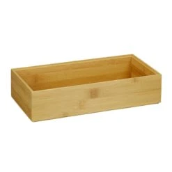 4x Boîtes Rectangulaires Bambou Nature -Komar || Wenko || Amadeus Soldes Magasin b8c34505a2a8473c890fcd2a5d0f376a