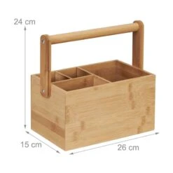 Organiseur En Bambou Avec Anse -Komar || Wenko || Amadeus Soldes Magasin bb26725e39f34501ab3240c960f77833