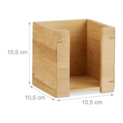 Lot De 2 Cubes Mémo Bambou -Komar || Wenko || Amadeus Soldes Magasin bbc7b8d61f164593b19e6ae948b0d86f