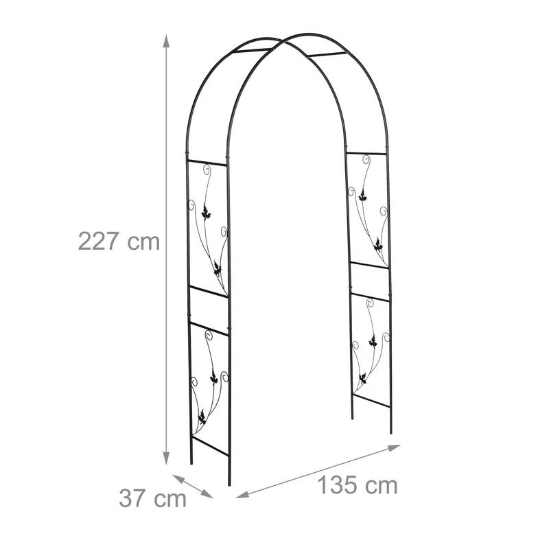 Arche à Rosiers Noire 10 Arche à Rosiers Noire – Image 8
