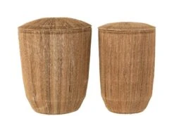 Set 2 Paniers Dantya Allongés Jute -Komar || Wenko || Amadeus Soldes Magasin bc30891b08004345a864106a22d88f28