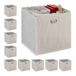 10x Paniers De Rangement En Bambou Haut -Komar || Wenko || Amadeus Soldes Magasin be4b4a9961d24919a2dcc181f1a7984d