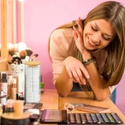 Distributeur Rond Coton Démaquillant 2 -Komar || Wenko || Amadeus Soldes Magasin be984bde81d04998a559561abcefaa99