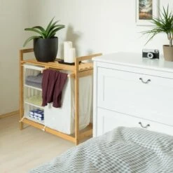 Panier à Linge Bambou 40 L -Komar || Wenko || Amadeus Soldes Magasin bf258c671a904231b519b2a721334e14