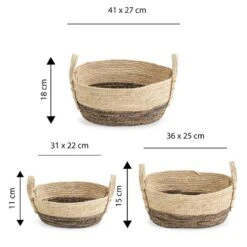 Set De 3 Paniers Xiana Fibre Naturelle 11 Set De 3 Paniers Xiana Fibre Naturelle -Komar || Wenko || Amadeus Soldes Magasin c0ee2f087b1b4042a8f43e38090e0cc0