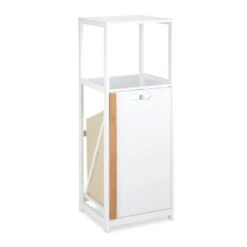 Étagère Salle De Bain Et Panier à Linge