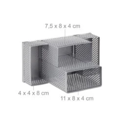 Organiseur De Bureau Métal -Komar || Wenko || Amadeus Soldes Magasin c2339b583d984801aa08f3ac69d68a94