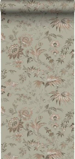 Papier Peint Fleurs Vintage