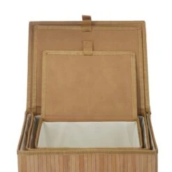 Lot De 3 Paniers De Rangement En Bambou -Komar || Wenko || Amadeus Soldes Magasin c30537d9fa4d4a15a8da7a62599e8810