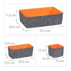 Paniers De Rangement En Lot De 5 -Komar || Wenko || Amadeus Soldes Magasin c4392e41ee6b476b804343372997fd2b