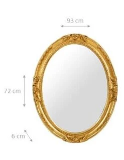 Miroir Mural Ovale 92cm -Komar || Wenko || Amadeus Soldes Magasin c4524147daca4ec5a36538a0adf469ea