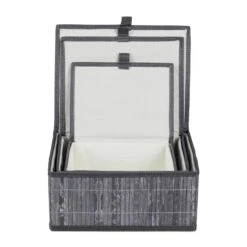 Lot De 12 Paniers De Rangement En Bambou -Komar || Wenko || Amadeus Soldes Magasin c4cf7b75f6114a688ea01db2e9c43867