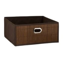 3x Paniers De Rangement En Bambou Marron -Komar || Wenko || Amadeus Soldes Magasin c518382cd2024bb09b5dee99336ad15f 1