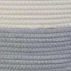 Panier De Rangement En Coton Bicolore -Komar || Wenko || Amadeus Soldes Magasin c5259ced6a504530b3c25bcab138617a