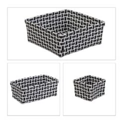 Boîte De Rangement Lot De 4 Paniers -Komar || Wenko || Amadeus Soldes Magasin c599e489afcd4c8596a326f3000cf612