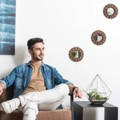 Lot De 3 Miroirs Style Baroque -Komar || Wenko || Amadeus Soldes Magasin c7ae7868fb4c456f823aa7a9ac6313b1