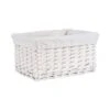 Corbeille De Rangement Osier Blanc -Komar || Wenko || Amadeus Soldes Magasin c891a62d145e46979a234f9f77d255c2