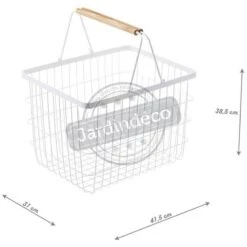 Yamazaki Panier à Linge En Métal Blanc Laundry -Komar || Wenko || Amadeus Soldes Magasin c93069df1aa040b18808c0aca93d7735