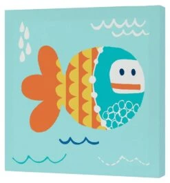 Sea Life Toile 27x27 Cm
