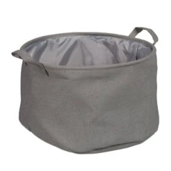 Boîte De Rangement Ronde Avec Poignées