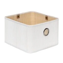 3x Corbeilles Panier De Rangement Bambou -Komar || Wenko || Amadeus Soldes Magasin d0b216cd88f84856b3c047e897185220