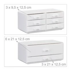 1x Organiseur Make Up Tiroirs Noir Doré -Komar || Wenko || Amadeus Soldes Magasin d147fe9c400a448eb0dfce5d894a38d3